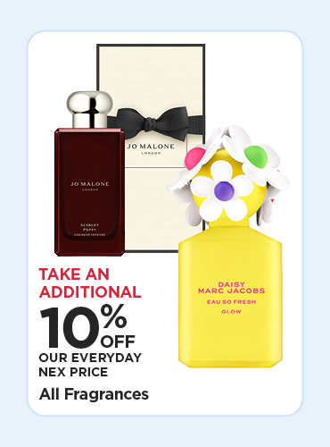 Take An Additional 10% Off All Fragrances
