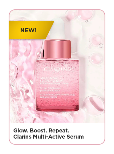 Glow. Boost. Repeat - Clarins Multi-Active Serum