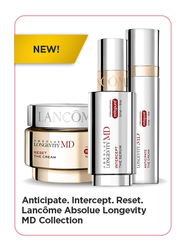 Lancôme Absolue Longevity MD Collection - Anticipate. Intercept. Reset