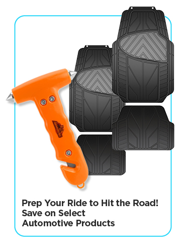 Save on Select Automotive Products. Prep Your Ride to Hit the Road.