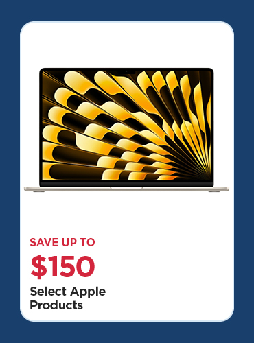 Save Up To $150 Select Apple Products