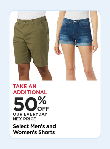 50% Off Men'S And Women'S Select Shorts (Will Come From Separates/Classifications
