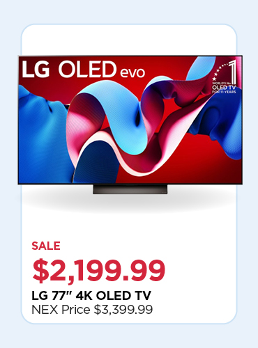 LG Oled77C4PUA 77In 4K OlED Smart TV Rin