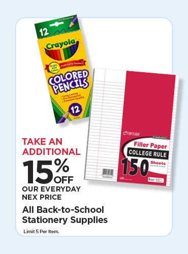 Back To School Stationery Supplies & Backpacks