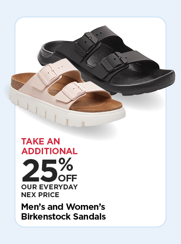 25% Off M/W Birkenstock Sandals