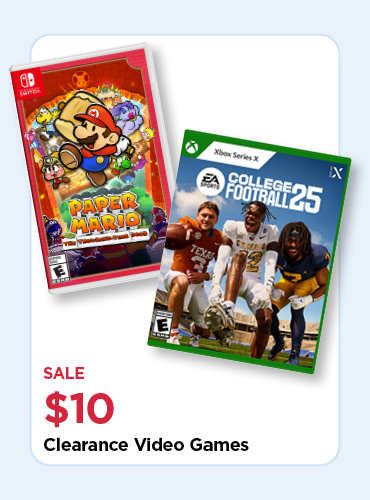 Entire Stock Clearance Video Games
