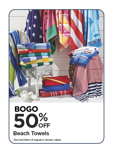 BOGO 50% Beach Towels