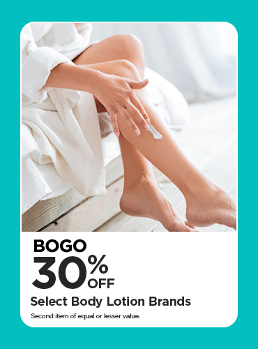 BOGO 30% Body Lotions from These Featured Brands