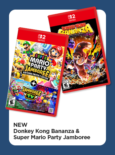 New! Donkey Kong Bananza & Super Mario Party Jamboree Exclusively for Switch 2