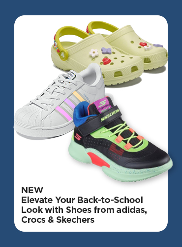 Elevate Your Back-to-School Look with Shoes from adidas, Crocs & Skechers