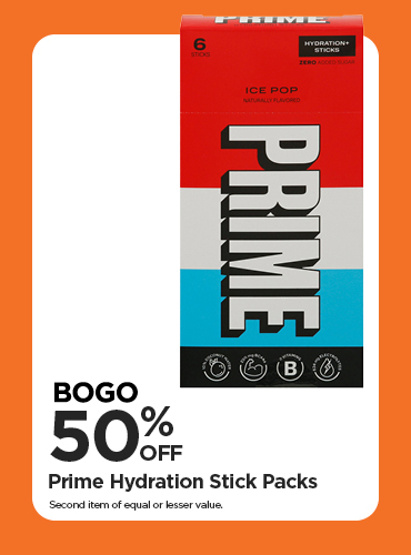 BOGO 50% Prime Hydration Stick Packs