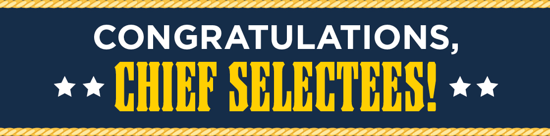 Congratulations CPO Selectees