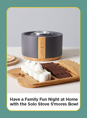 Have a Family Fun Night at Home with the Solo Stove S'mores Bowl and Outdoor Griddles