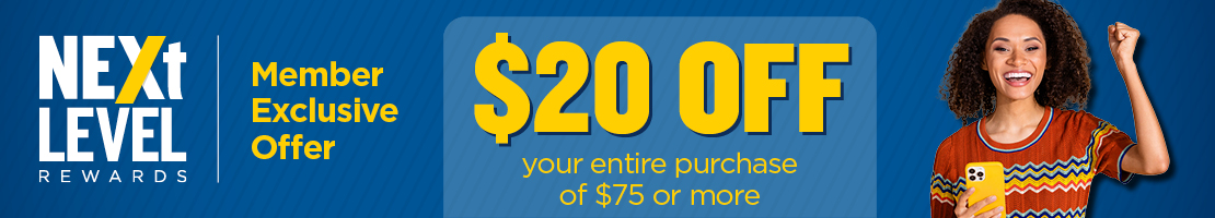 NLR $20 OFF $75