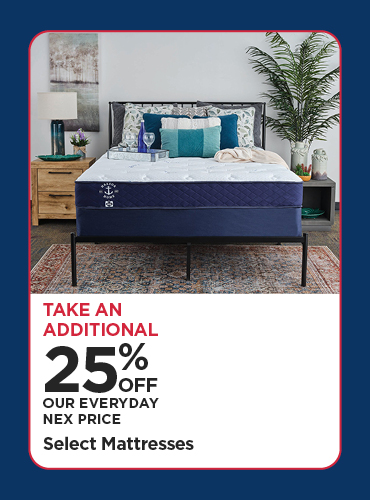 Save Up To 25% Select Mattresses