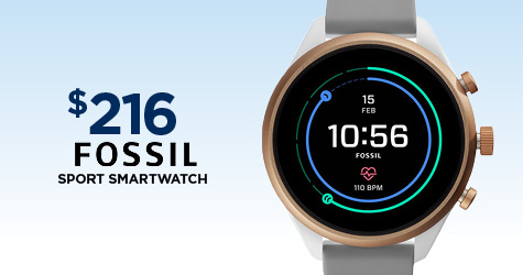 Save on Fossil Smartwatch