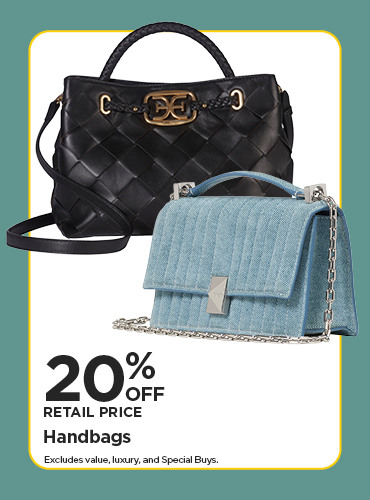 20% Off Retail Price Handbags