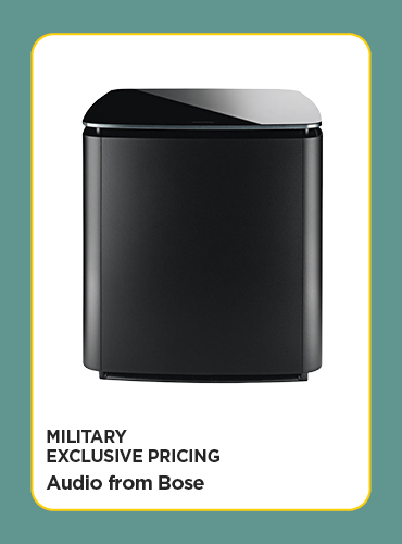 Military Exclusive Price Audio from Bose