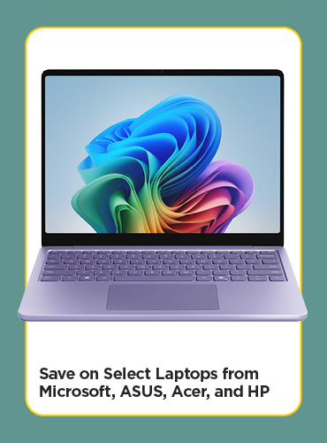 Save on Select Laptops from Microsoft, ASUS, Acer, and HP