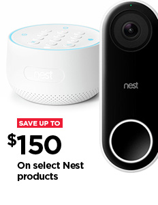 Save up to $150  on select Nest products