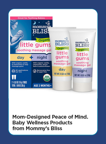 Mom-Designed Peace of Mind. Baby Wellness Products from Mommy's Bliss