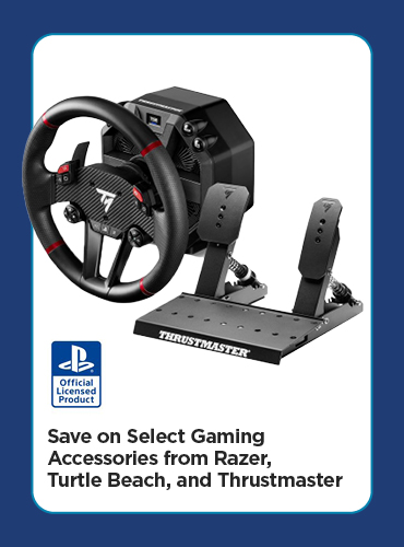 Save on Select Gaming Accessories from Razer, Turtle Beach, and Thrustmaster