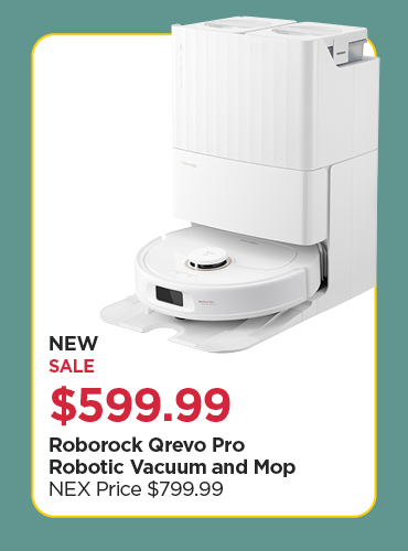 New! $599.99 Roborock Qrevo Pro Robotic Vacuum
