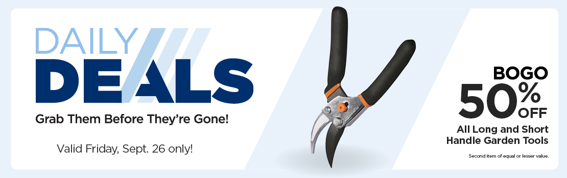 BOGO 50% Off All Long and Short Handle Harden Tools
