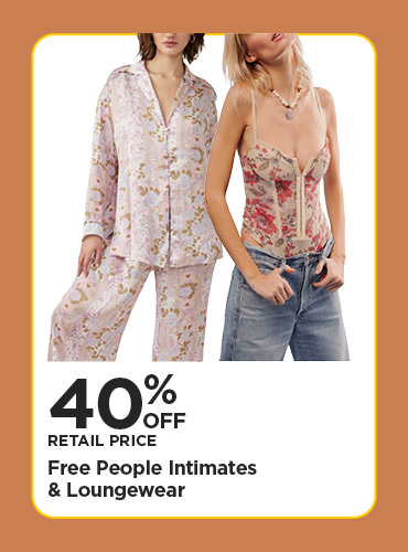 40% Off Retail Price Free People Intimates & Loungewear