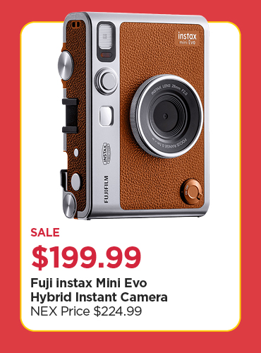 Fuji Instax Mini Evo Hybrid Instant Camera