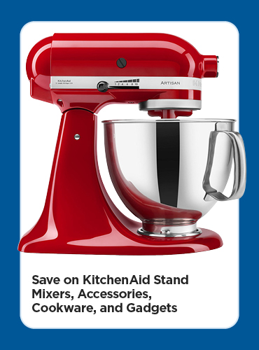 Sale KitchenAid Stand Mixers, Accessories, Cookware, and Gadgets