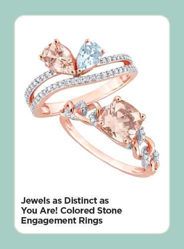 Jewels as Distinct as You Are Colored Stone Engagement Rings