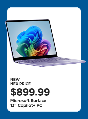New! $899.99 Microsoft Surface 13in Copilot+ PC