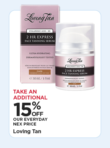 15% OFF EDLP LOVIN TAN