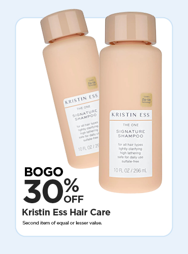 BOGO 30% OFF KRISTIN ESS HAIR CARE