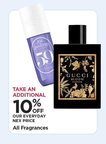 10% OFF ALL FRGARANCES