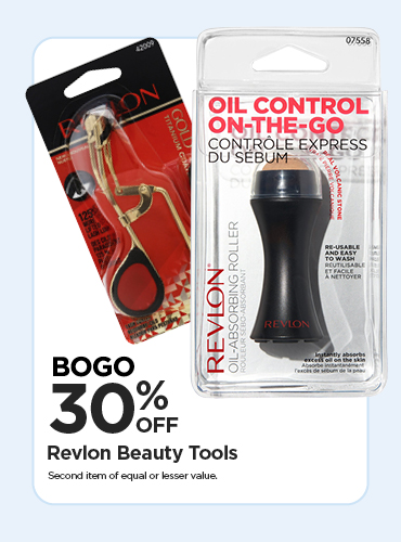 BOGO 30% OFF REVLON BEAUTY TOOLS