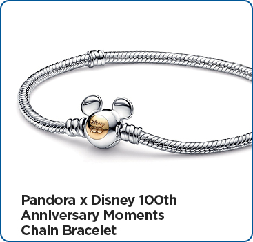 Pandora x Disney 100th Anniversary Moments Chain Bracelet