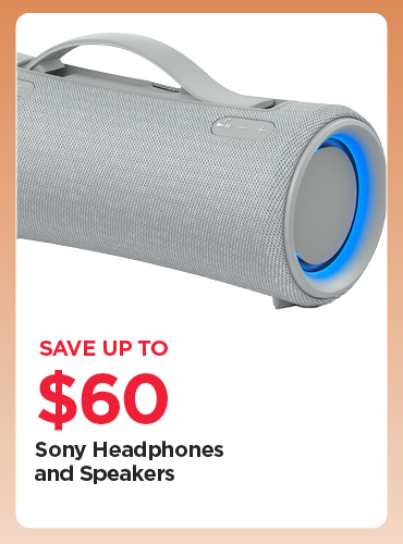 Save Up To $60 Off Sony Headphones and Speakers class=
