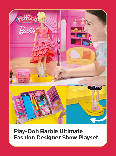 Play-Doh Barbie Ultimate Fashion Designer Show Playset