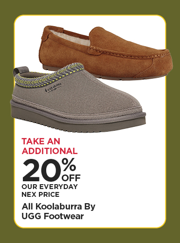 Take An Additional 20% Off Our Everyday NEX Price All Koolaburra By UGG Footwear