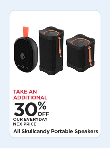 30% off All Skullcandy Portable Speakers