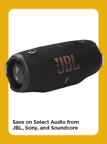 Save on Select Audio from JBL, Sony, and Soundcore