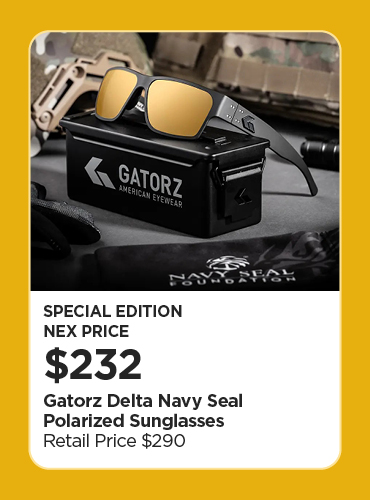 Special Edition! Gatorz Delta Navy Seal Polarized Sunglasses