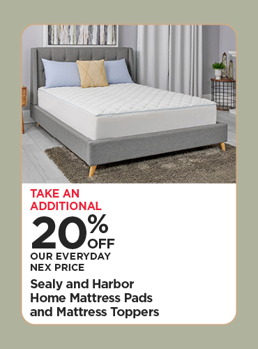 20% Off Sealy & HH Mattress Pads & Toppers