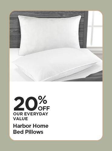 20% Off HH Bed Pillows