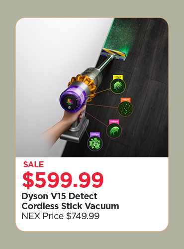 $599.99 Dyson V15 Detect Cordless Stick Vacuum