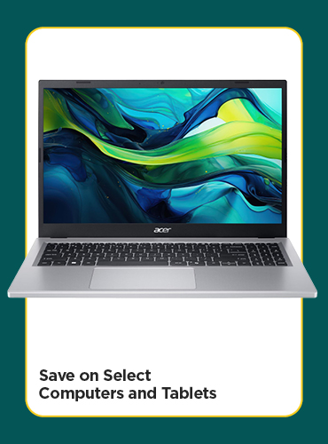 Save on Select Computers and Tablets