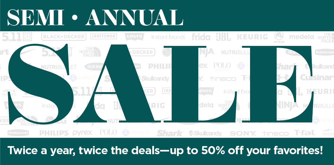 Semi Annual Sale
