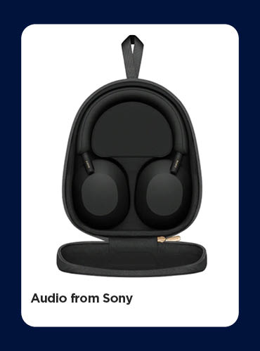 Audio from Sony